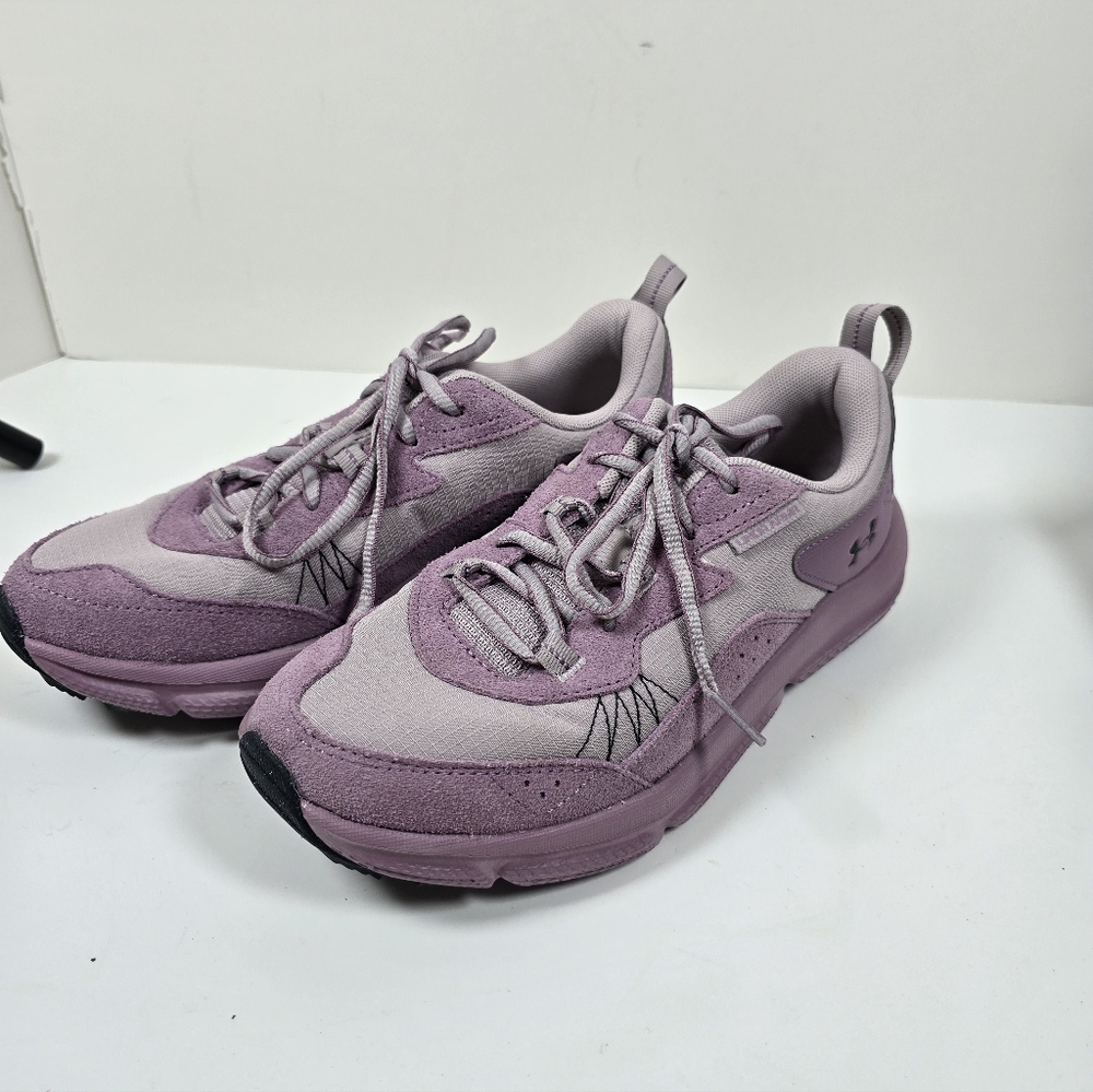 Under Armour Charged Verssert 2 Womens Running Shoes Purple Sz 8.5 NWT - Picture 4 of 8